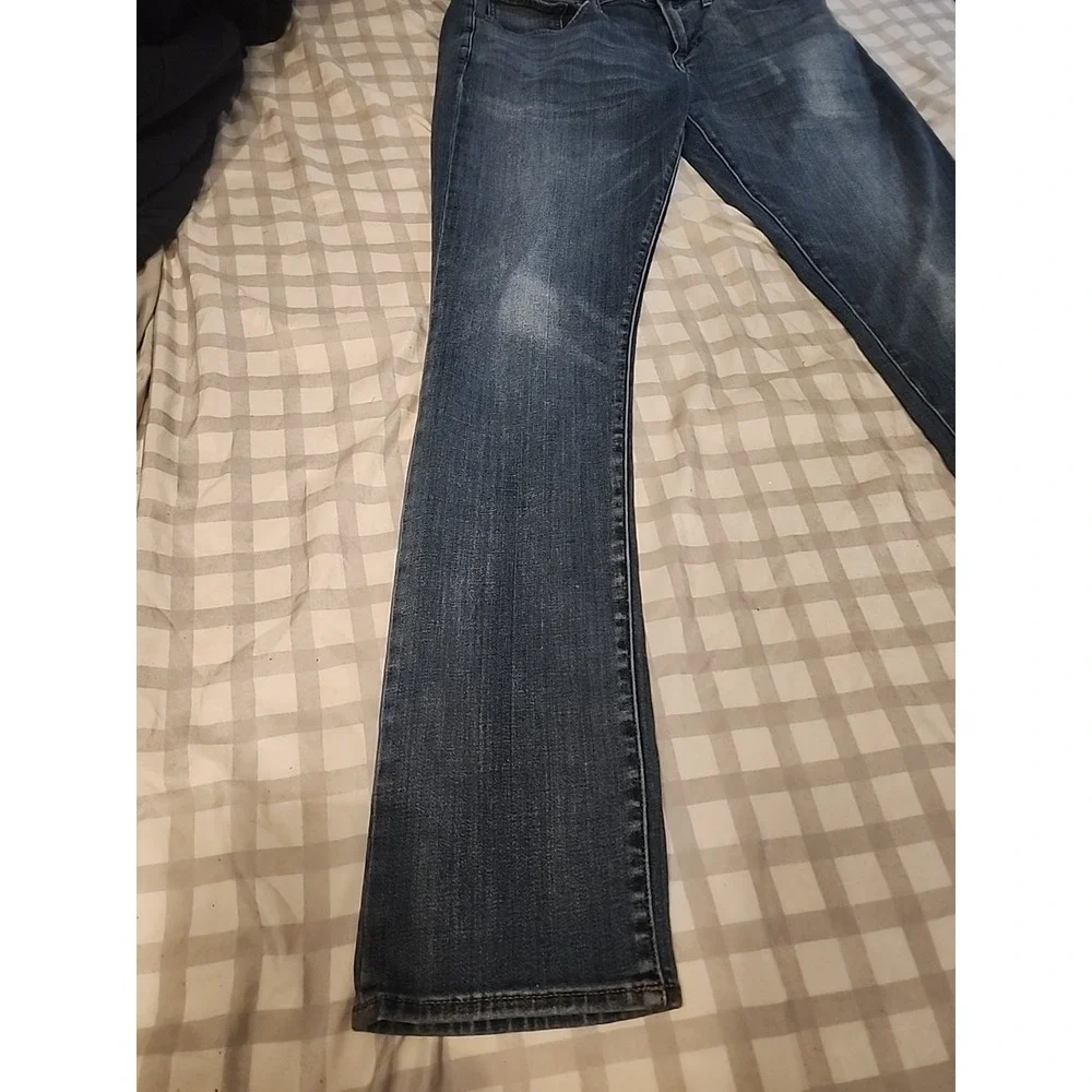 Lucky Brand 110 Skinny Jeans Men's 33x34 Blue Medium Wash Denim Regular Fit